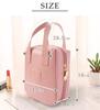 Suitcase Company Cosmetic Divided Small Item Freestanding Makeup Large Upright Pink Pouch, Vertical, Pockets, Handle, Storage, Pouch, Capacity,