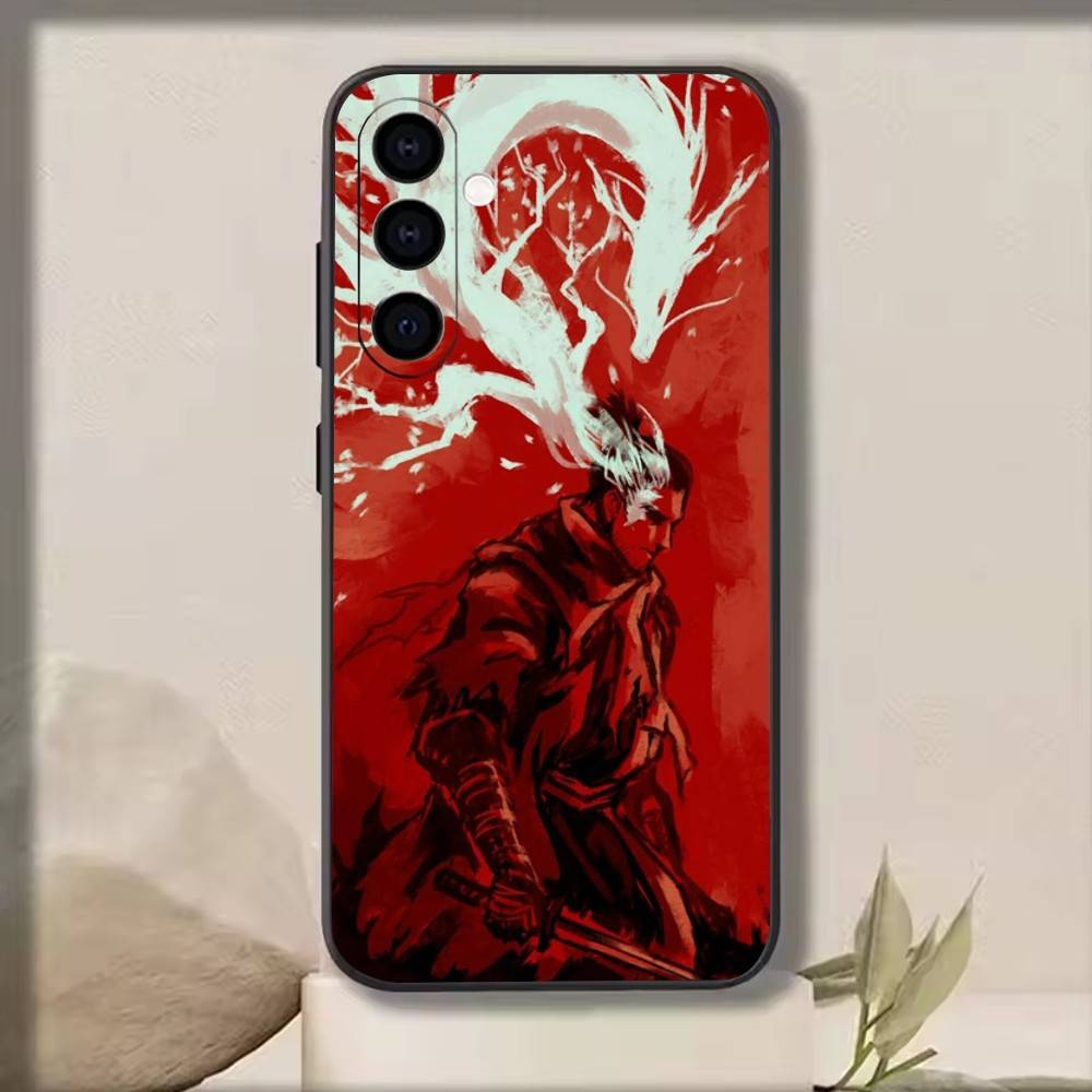 Sekiro Shadows Die Twice Phone Case For Samsung Galaxy A73,A72,A71,A70,A53,A52,A51,Soft Silicone Black Cover