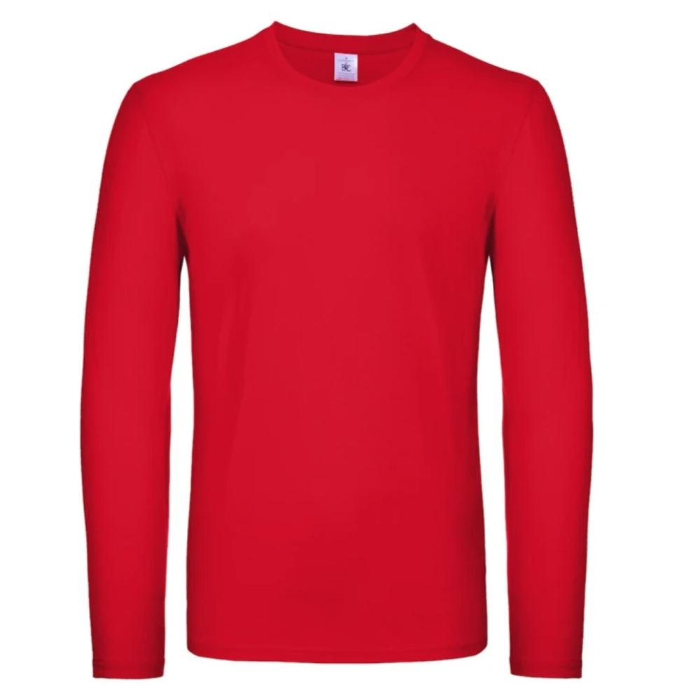 B&C Mens #E150 Long-Sleeved T-Shirt