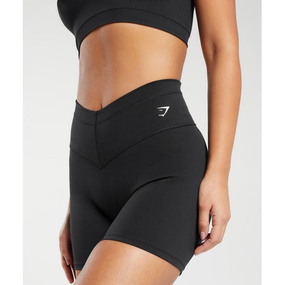 Gymshark EVeryday Front V Waistband Black B8a6k Bb2j