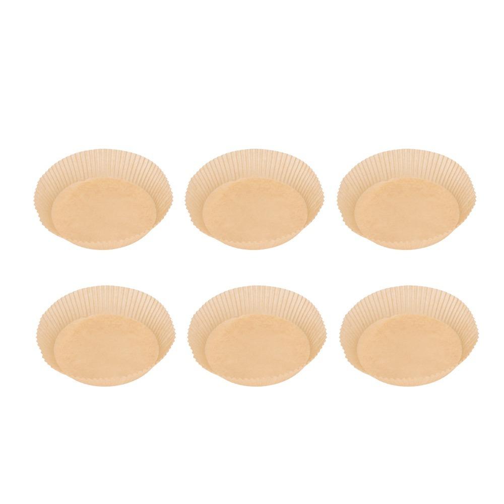 100Pcs Oil Absorbing Fryer Liners High Temperature Tolerant Baking Paper Liners For Cooking