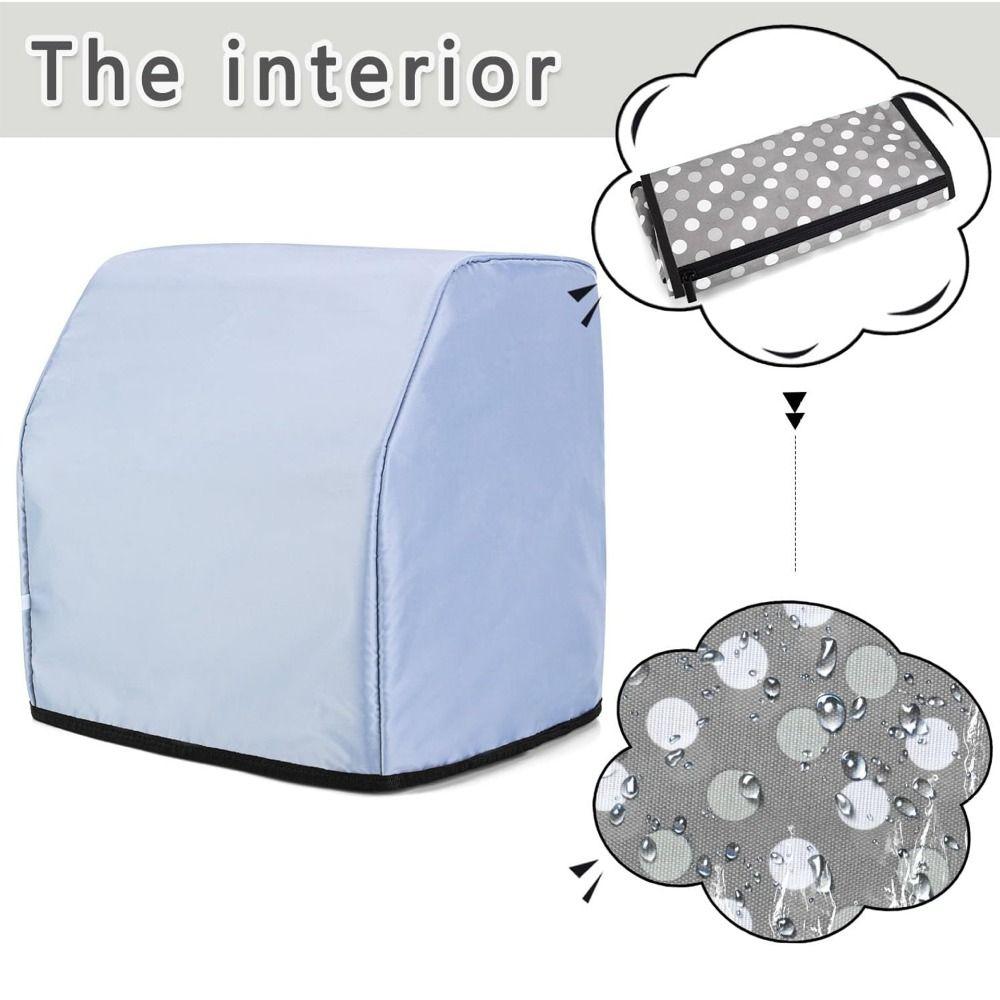 Soft Lined Overlock Machine Protective Cover Protective Case for Singer/Brother Tool Organization