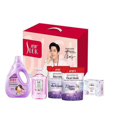 SLEK Lila Rhyme Grandeur 5-teiliges Haarpflege-Set