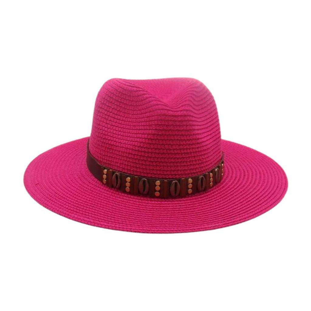 Famous Style Straw Hat Men And Women Travel Beach Sun Hat