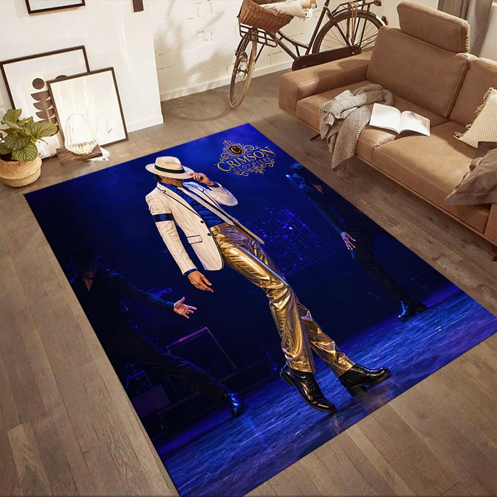 Michael Jackson 102 Floor Mat Suitable for Study room Dormitory Living Rooms Game Room Antislip Carpet Decorate Offices Perfect Gift for Women/Men