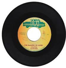 7inch Record BERTRAM "RANCHIE" MCLEAN - I'm Falling In Love NONE Taxi 1974 Jamaica Reggae, Ska & Dub Used