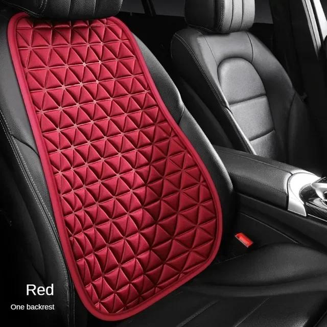 Atmungsaktiver Autositzbezug Sommer Autositzkissen 3D Konvexes Design zur Wärmeableitung Schweißfest Universal Auto Stuhlmatte Pad