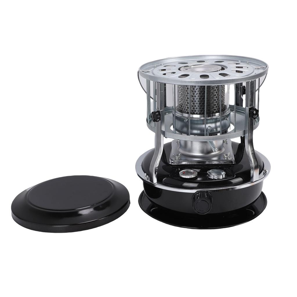 Przenośny grzejnik naftowy 2600W 9000BTU 4.6L Wysokość   Zewnętrzny Wewnętrzny Grzejnik Przestrzenny na Naftę do Kempingu Namiotu Wędkarstwa Podlodowego Sytuacji Awaryjnych