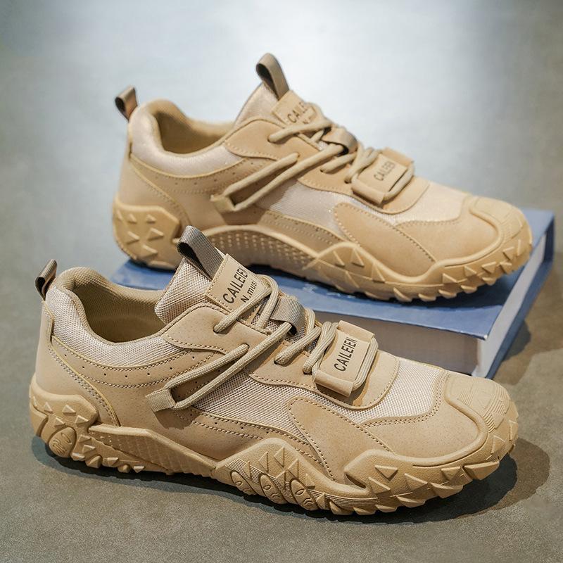 Осенние новые дышащие рабочие защитные туфли, нескользящие и износостойкие, спортивные повседневные походные ботинки 39