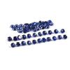 Natural Blue Sapphire Loose Gemstone Ceylon Myanmar 40 Ct Round Shape Lose September Birthstone Gift