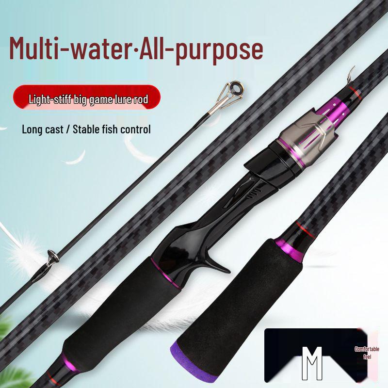 Telescopic ML Action Lure Fishing Rod - Medium-Fast, Long Cast, All-Purpose