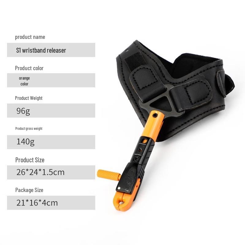Longchan Archery S1 Wrist Strap Release Aid