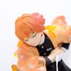 14.5 cm Combat version Anime Demon Slayer Agatsuma Zenitsu Tanjirou PVC Figure Model Kimetsu No Yaiba Collection Figure Model Gift