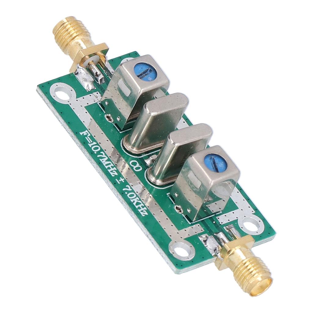 10.7MHz +  7KHz 10.7M Crystal RF Bandpass Filter Narrowband Filter for Special Instruments