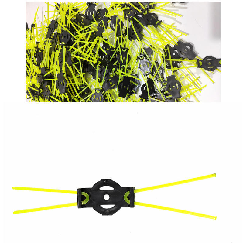 10 BUC Coardă de Tăiere pentru Mașină de Tuns Iarbă Capete pentru Mașină de Tuns Iarbă Perie de Plivit Îndepărtarea Mușchiului Fără Rugină Rezistent la Uzură Mașină de Tuns Iarbă Generală