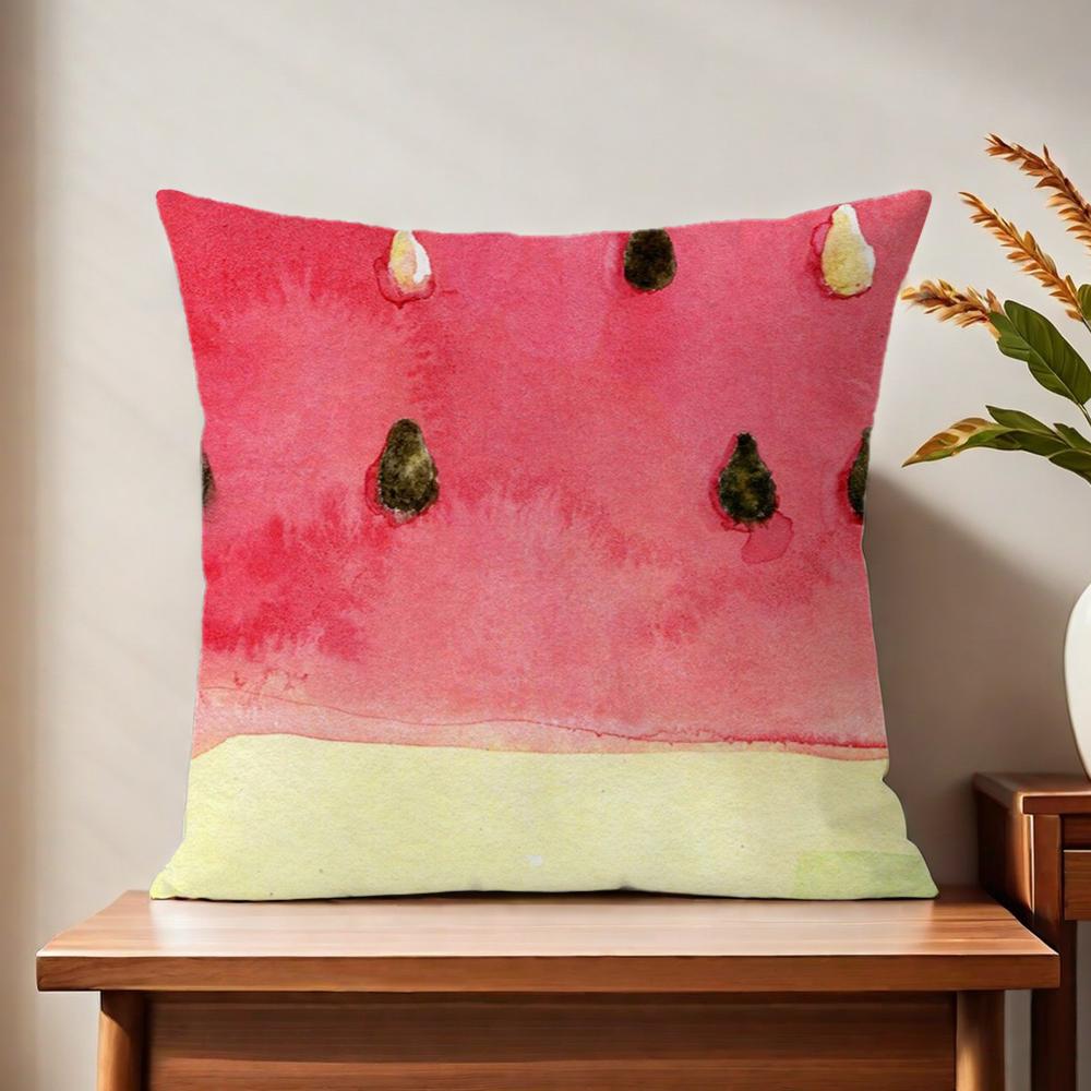 Summer Watermelon Cushion Cover For Pillow Printing Sofa Decoration Home Car Room Coffee Shop Office Nordic Simplicity