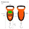 For Fishing Luggage - 50KG/10g Water-Resistant Fish Hook Weighing Portable Hanging Scale Digital Hook Scale Lb/KG/JIN/N Handle Weighing