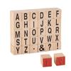 PandaHall 30 Pieces Letter Wood Alphabet Symbol Stamps for and Scrapbooking A-Z Stamps, Stamps, Crafts, Lettering, Journaling,