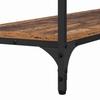 Console Table with Shelf Reclaimed Wood Look 100 x 29 x 75 cm Wood Based Material