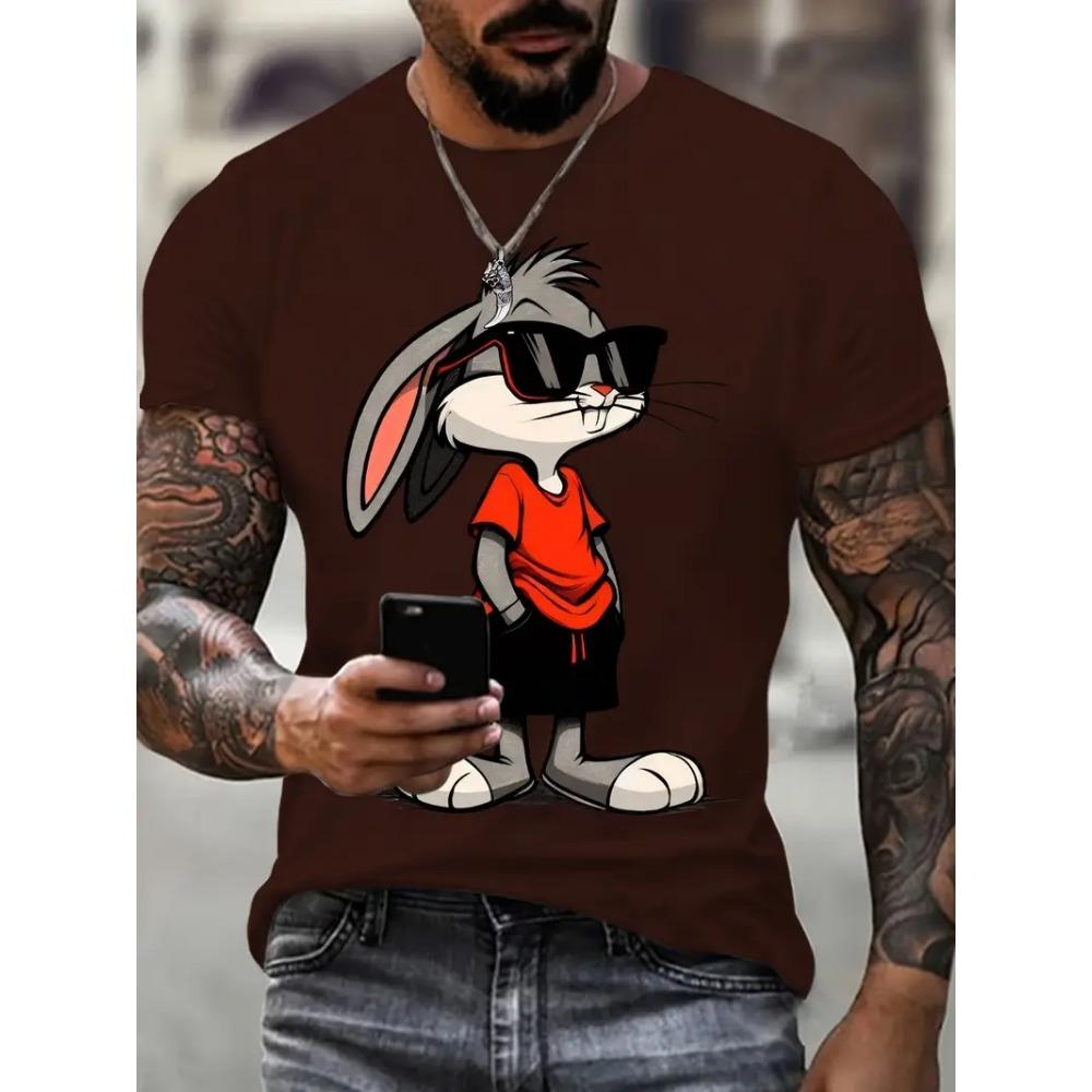 Men with Street Style Short Sleeves and Quick Drying Fabric Comfortable Men's Tops