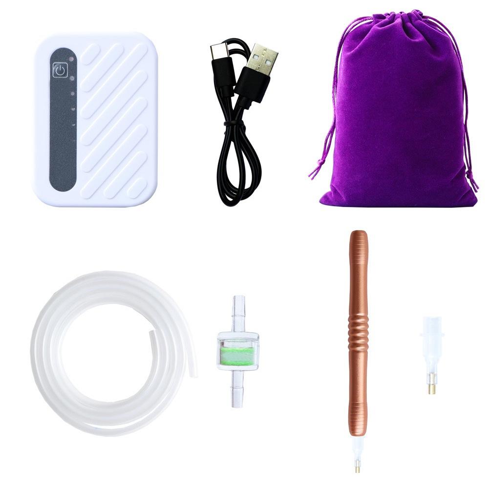 Początkujący Automatyczny Diamentowy Urządzenie Próżniowe z Przyssawką Zasilane przez USB Urządzenie Próżniowe do Malowania Diamentami Przenośny Zestaw Pióra do Malowania Diamentami