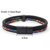 Unique Thread Bracelet Unisex Detachable Magnet Buckle Bangle Outdoor Camping Leisure Versatile Accessories Gift For Lovers