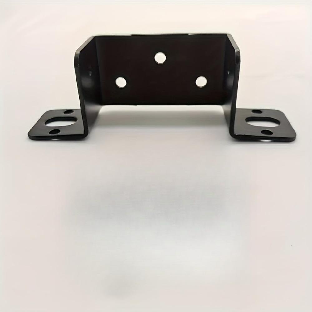 4 pezzi Staffa ad Angolo a U Robusta, Connettore Metallico Spessorato per Supporto Mensole in Legno, Adattatore Telaio Letto Larghezza 6,5 cm