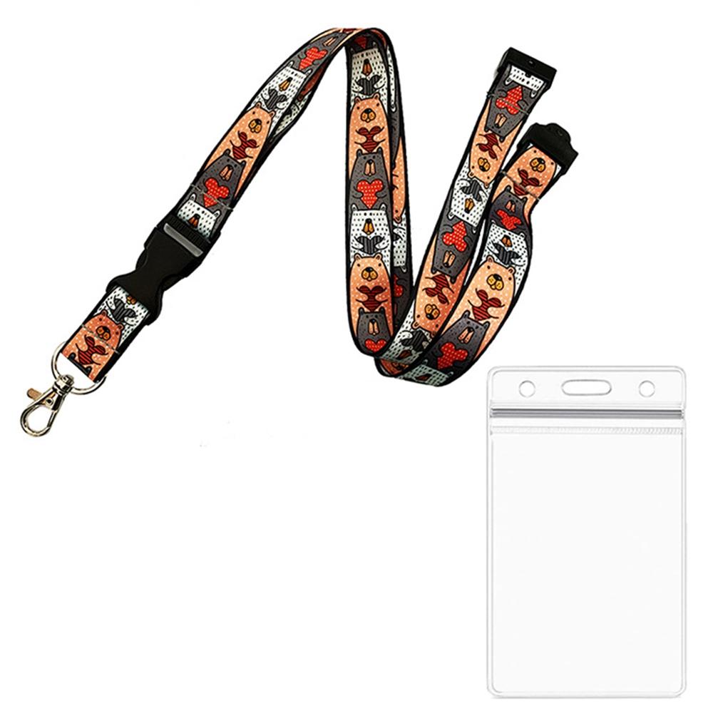 Cute Fashion USB Badge Lanyard Mobile Phone Straps Neck Strap Keys Gym Holder Mobile Phone Lanyard