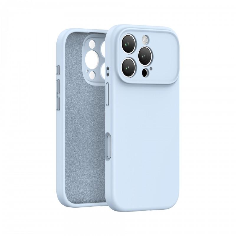 Liquid Silicone Phone Case IPhone 17 Pro Slim Shockproof Cover With Precise Cutouts Minimalist Solid Color
