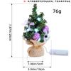 Christmas Luminous Star Christmas Tree Tabletop Ornaments, Small Christmas Tree Festive Atmosphere Dress Up Props