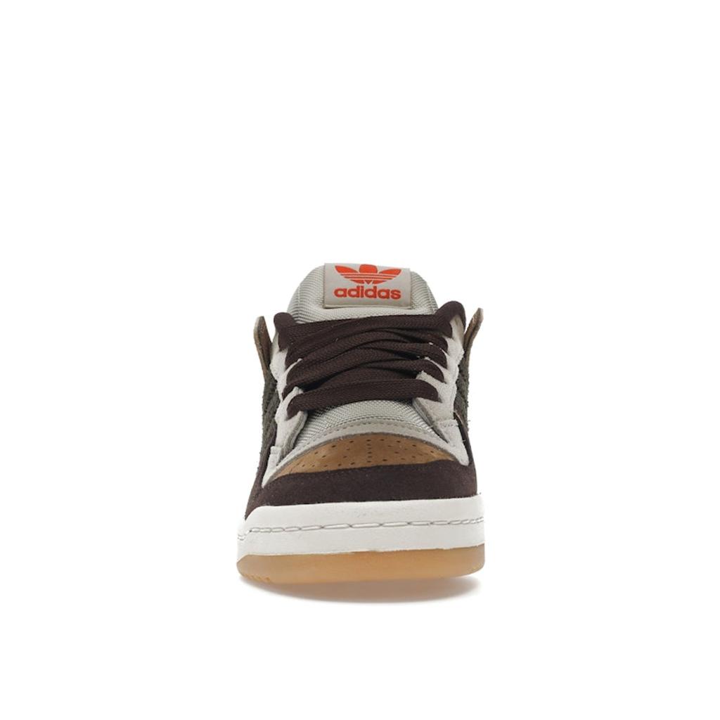 Adidas Forum Low 84 Branch Brown Unisex Sneakers Aluminium GW4334