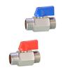 1PCS  Brass Mini Ball Valve 1/8" 1/4" 3/8" 1/2" Male-Male/Female-Male/Female-Female Air Compressor Water Gas Oil Shut Off Valve