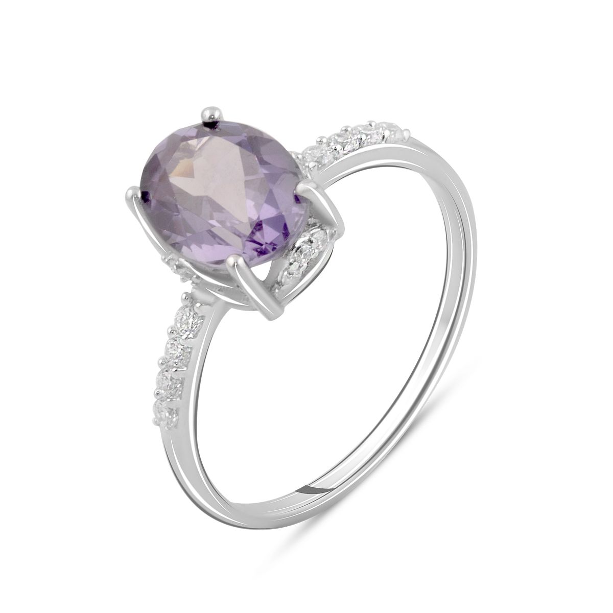 

Срібна каблучка з олександритом 5.025ct (2098638) 2.07 гр. 925 проби 18 різнокольорові кольору