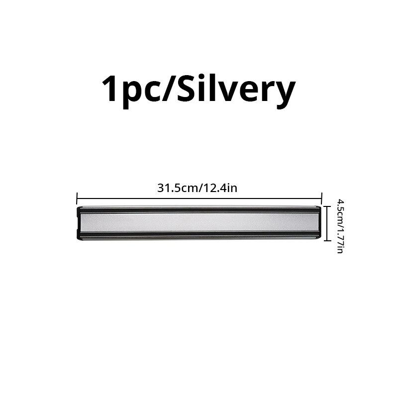 

1 шт. Увеличьте пространство на кухне с помощью этой магнитной стальной планки для ножей, держателя, стойки, инструментов, посуды