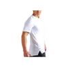 Nike Solid Color Crew Neck Pullover With Logo Print Short Sleeve T-Shirt Men Tops White 830950-100