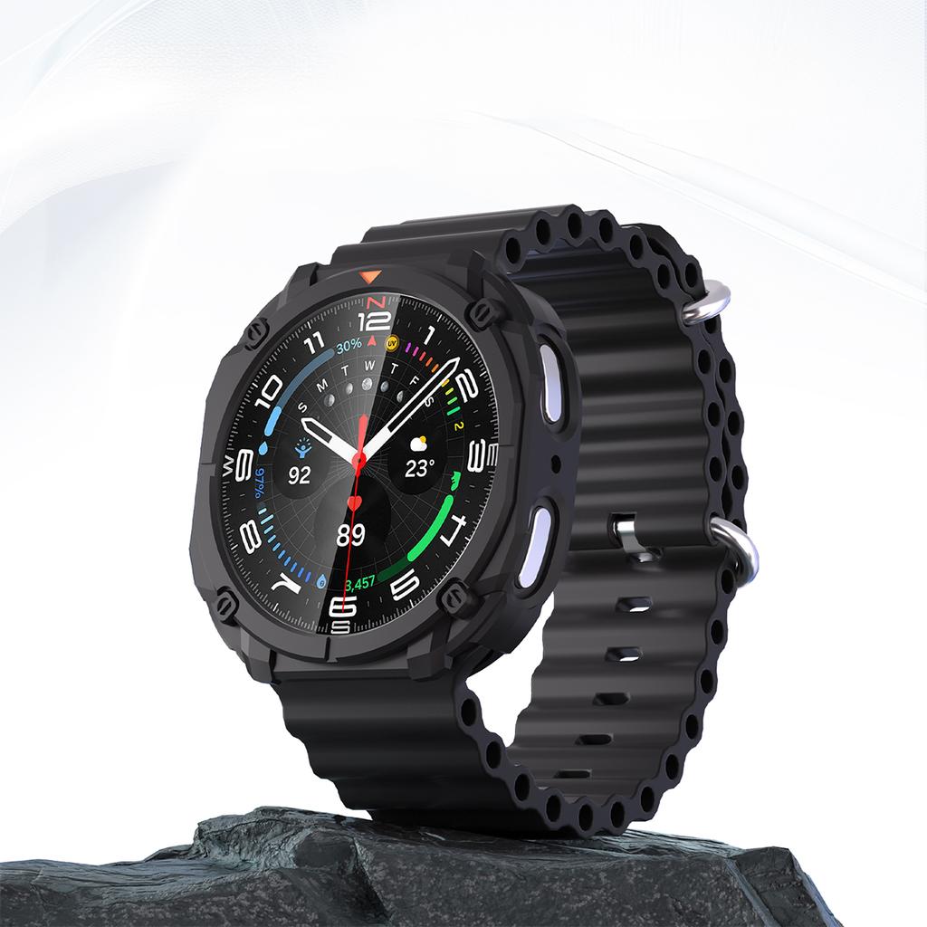 TPU Case For Samsung Galaxy Watch 8 40 44mm Anti-drop Hollow Cover Bumper For Galaxy 8 44 40mm Smartwatch Protective Shell