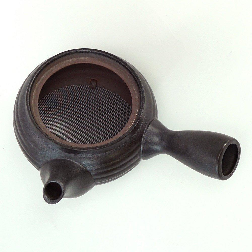 Maruyoshi Pottery Banko Ware Flat Teapot, 1.5cm (with mesh bottom), Yogan, B7436