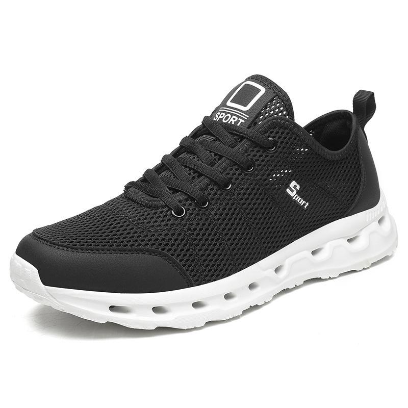 Men's shoes summer new casual large size sports shoes outdoor mesh breathable casual travel shoes driving shoes men