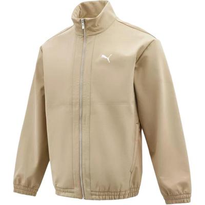 Fz Woven Jacket Sports Fitness Solid Color Long Sleeve Stand Collar Jacket Men Jacket 693570-55