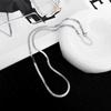 Titanium Steel Snake Bone Necklace for Men, Versatile and Simple2023New model of the year, minimalist style, non-fading accessories, unique niche