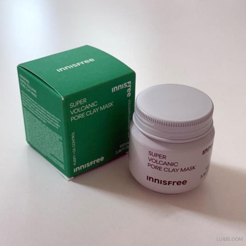 Innisfree Super Volcanic Pore Clay Mask 100ml (+Free Gift)