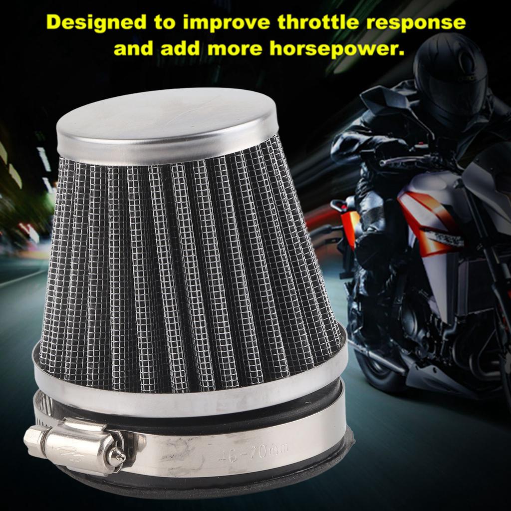 Motorrad Luftfilter Reiniger Universal für 60mm2.4in