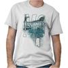 Mississippi Fishing Souvenir Travel Tourist Adult Short Sleeve Crewneck Tee