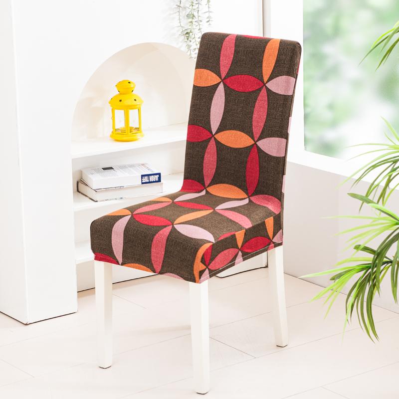 

new colors chair covers floral modern slipcover for dinning room wedding Stretch Elastic furniture protector Q17361QQ-1 piece