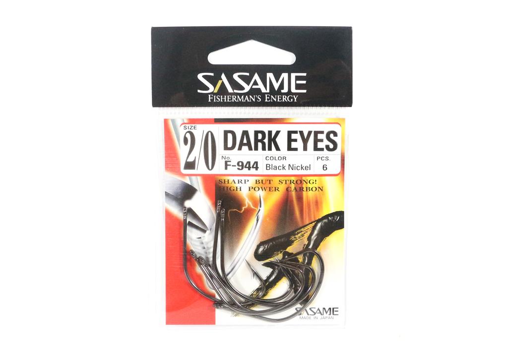 Sasame F-944 Dark Eyes Bait Hook Size 2/0 (1194)