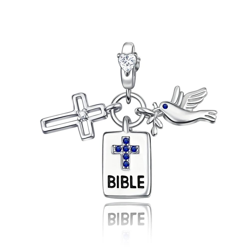 Oryginalne Miedziane Charmsy Niebieska Gwiazda Kwiat Motyl Serce Meduza Koraliki Do Naszyjnika Bransoletki DIY Prezent Biżuteria