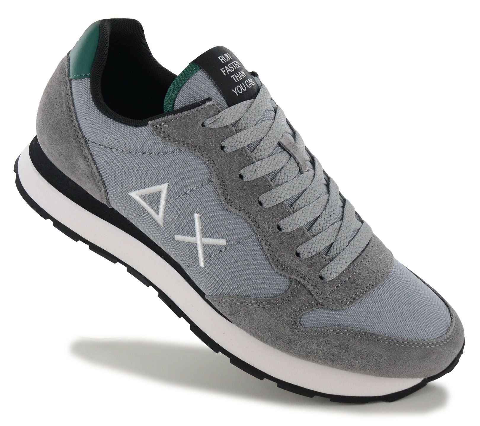 SUN68 Tom Solid - Heren Sneakers Schoenen Grijs Z46101-34 ORIGINEEL EU 40 grijze kleur