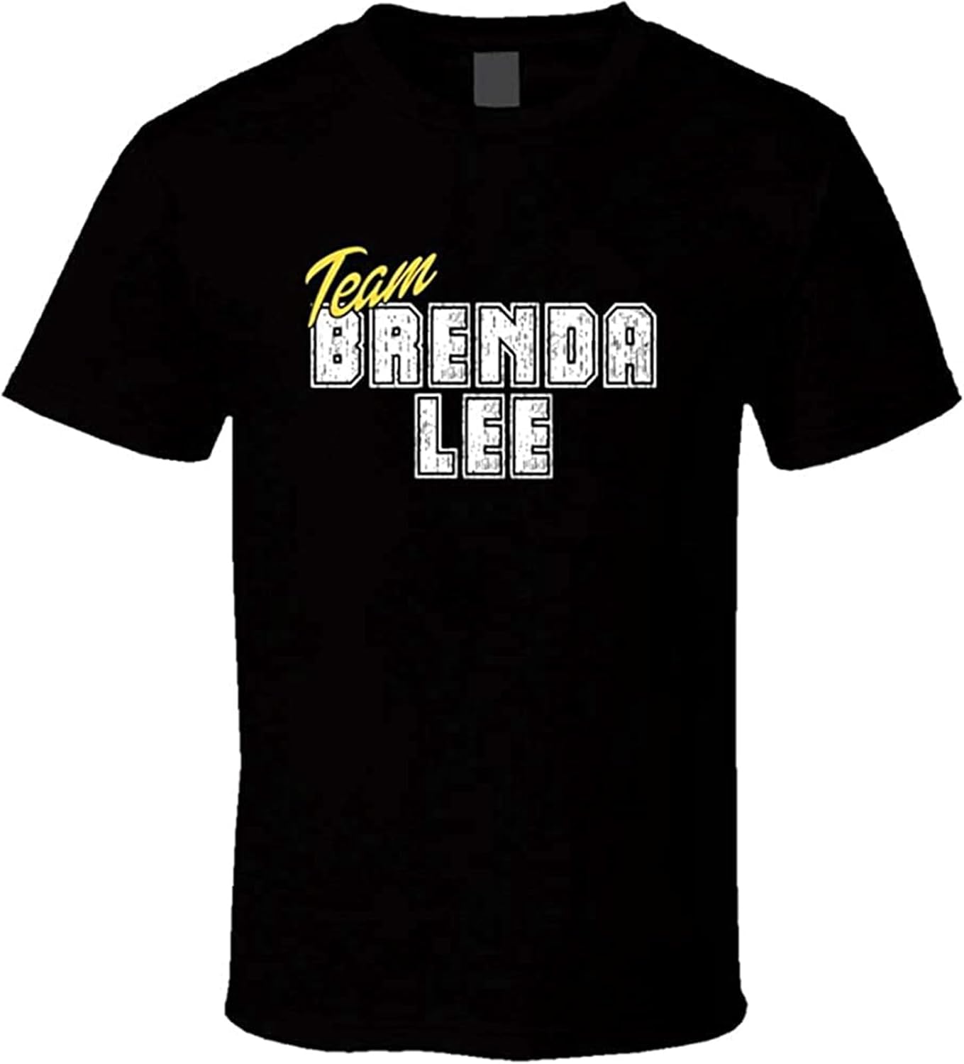Team Brenda Lee Cool Funny Trending Celeb Fan Gift T Shirt Black XS чёрный