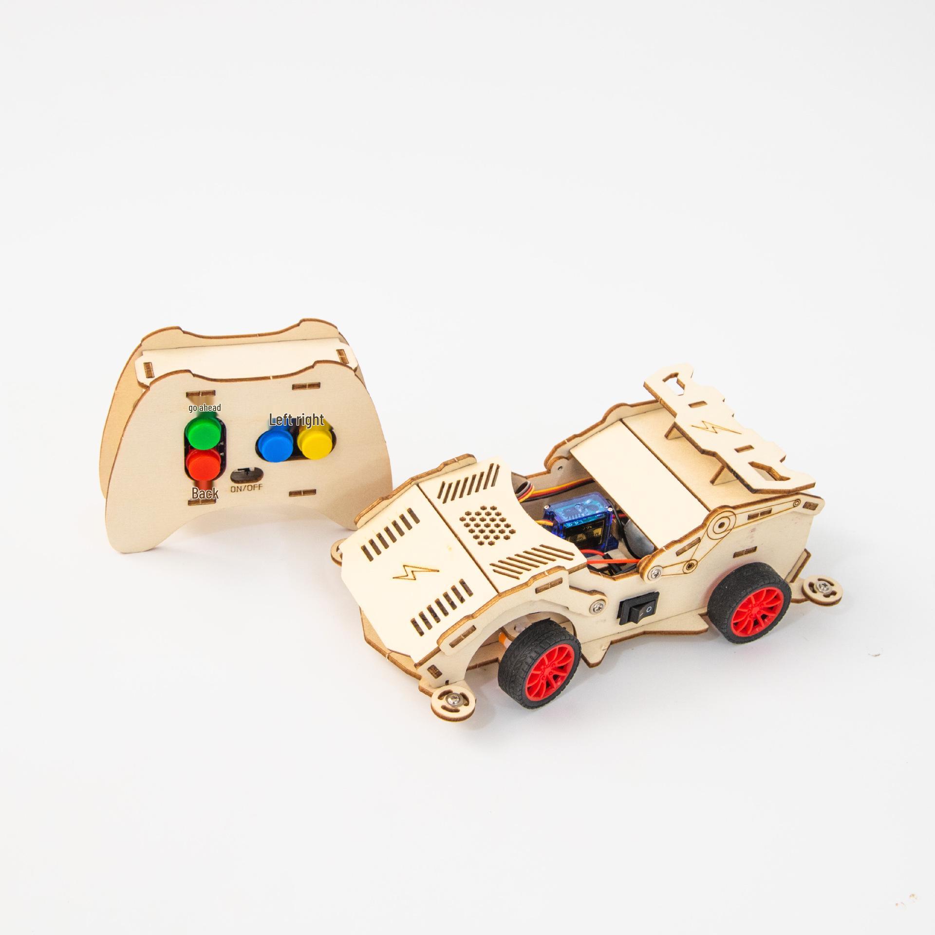 Сделай сам Физический научный эксперимент: Электрический гоночный автомобиль на радиоуправлении, набор для детей Youyi