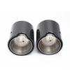 Car Carbon Fiber Exhaust End Tail Tips 60mm In